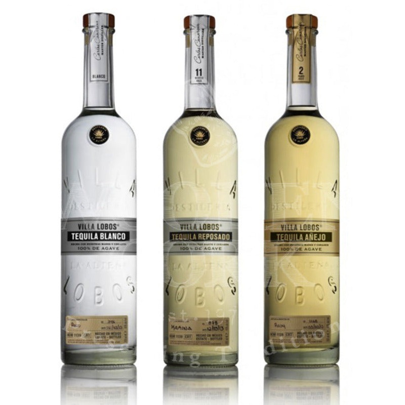 Villa Lobos Blanco, Reposado & Anejo Tequila Collection
