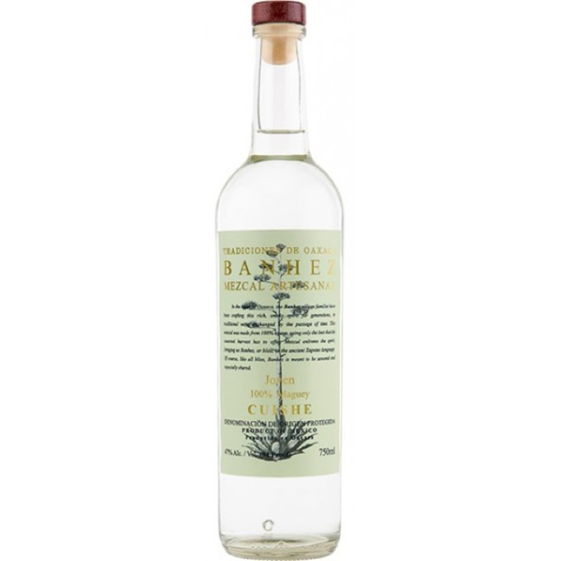 Banhez Cuishe Joven Mezcal Artesanal