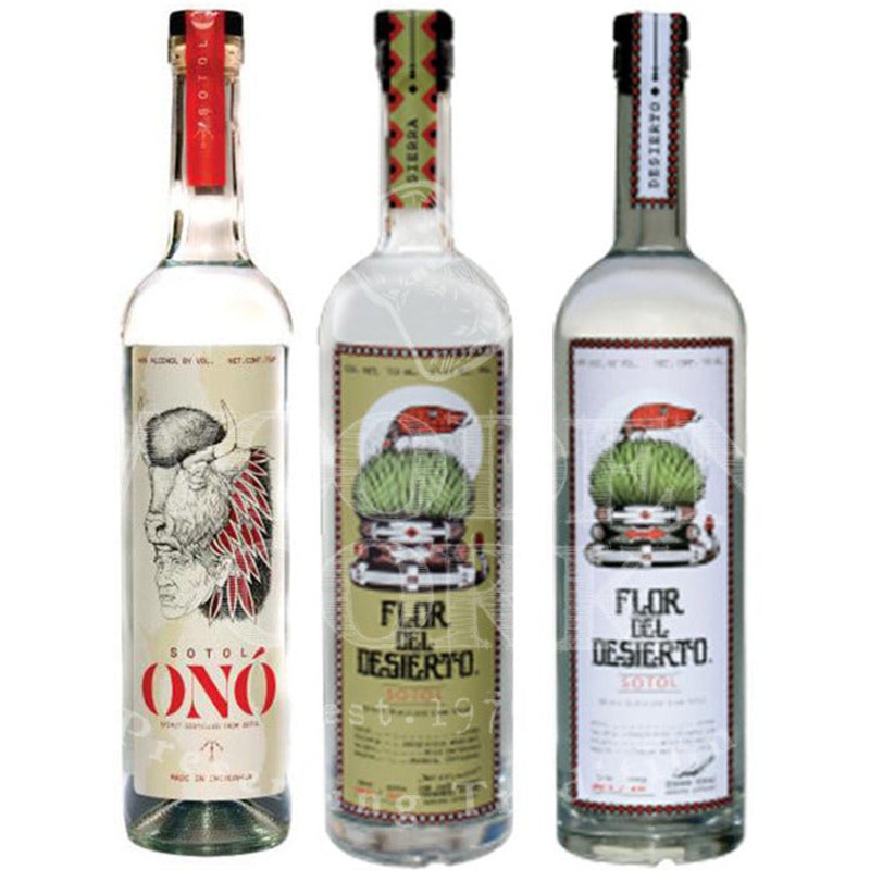 ONO Sotol & Flor Del Desierto Desierto & Flor Del Desierto Sierra Bundle