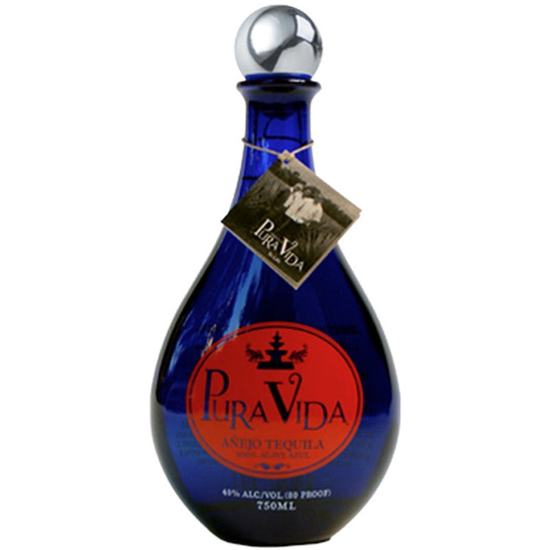 Pura Vida Tequila Aejo Tequila 100% de Agave