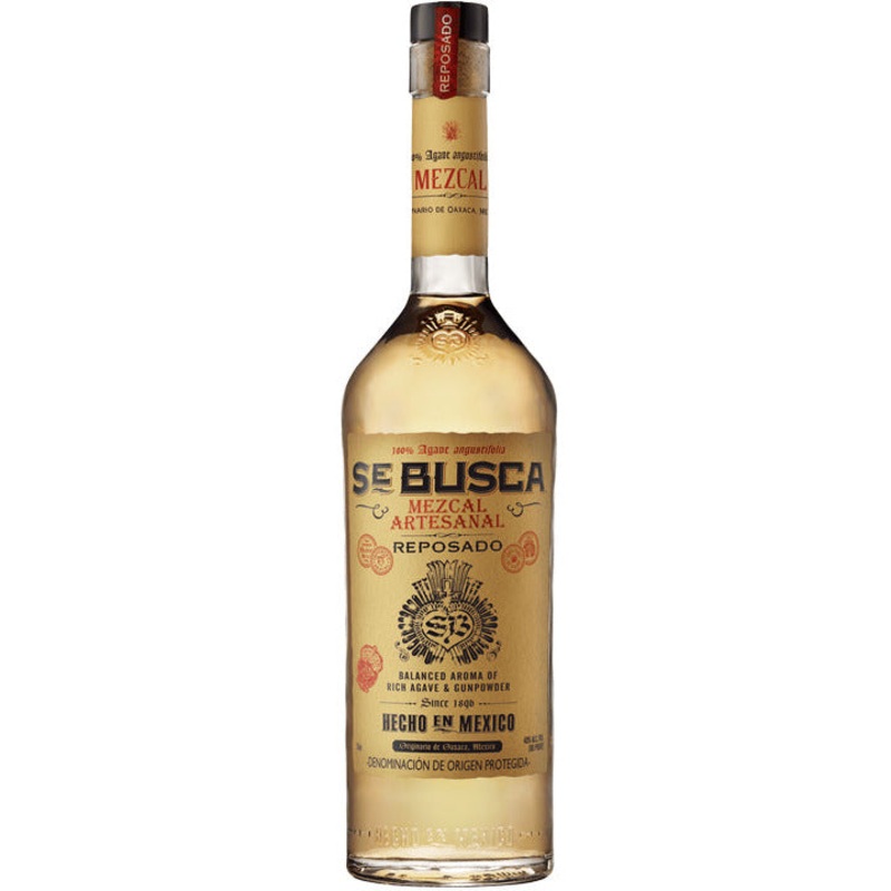 Se Busca Mezcal Reposado Mezcal Artesanal 100% Agave Angustifolia
