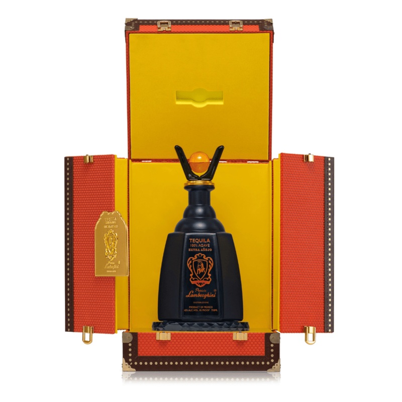 Tequila Patrizia Lamborghini Extra Aejo 100% Agave with Gift Box