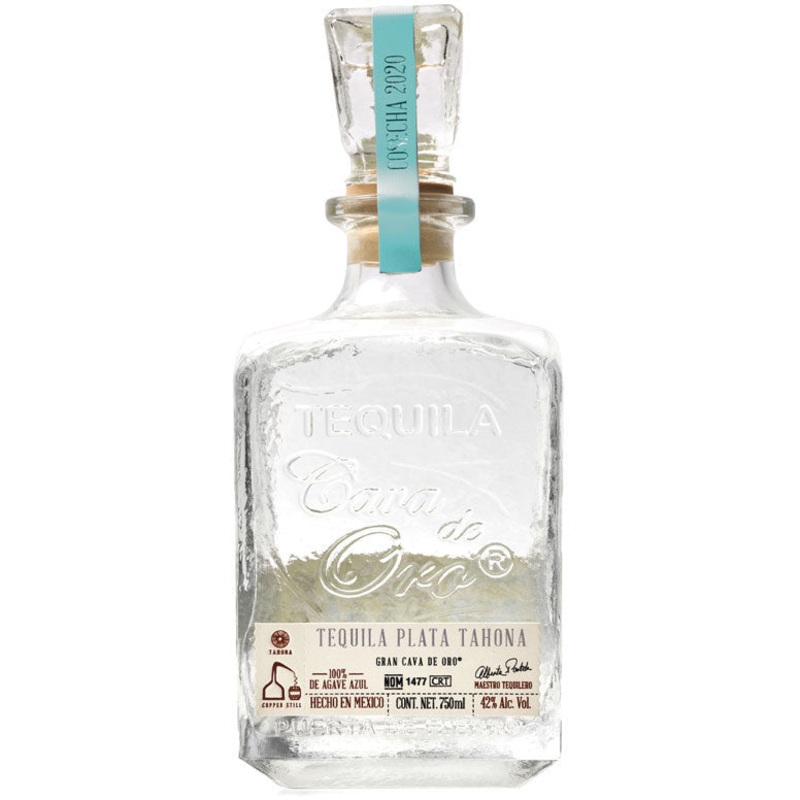 Cava De Oro Plata Tahona Tequila 750ml