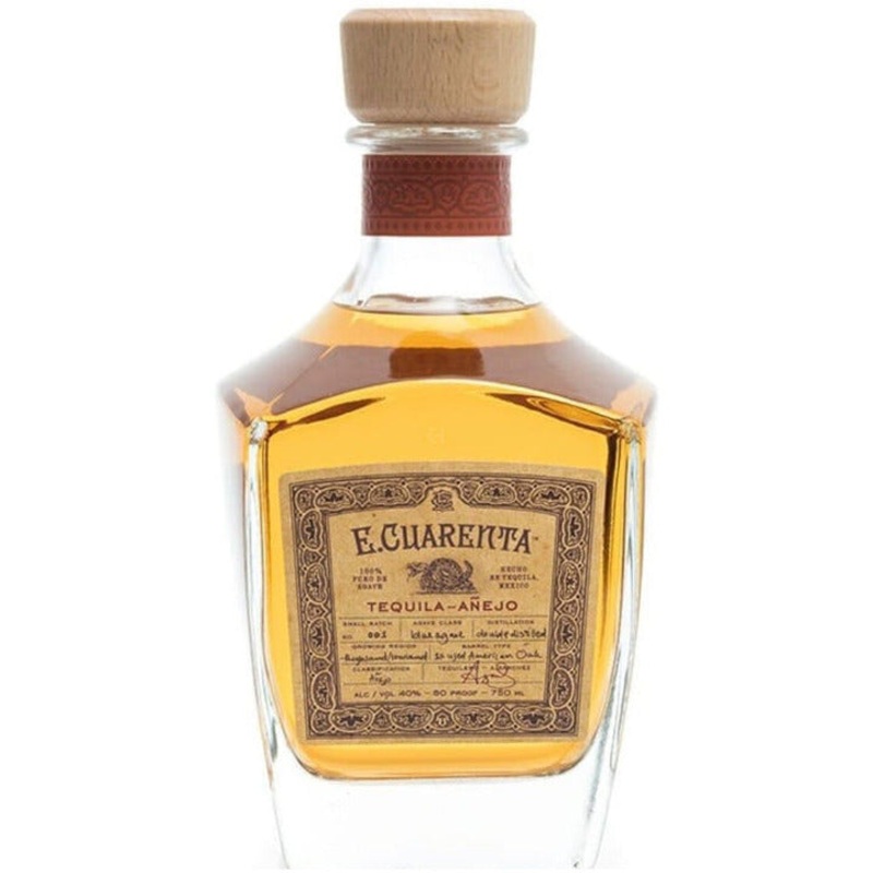 E. Cuarenta Tequila Anejo