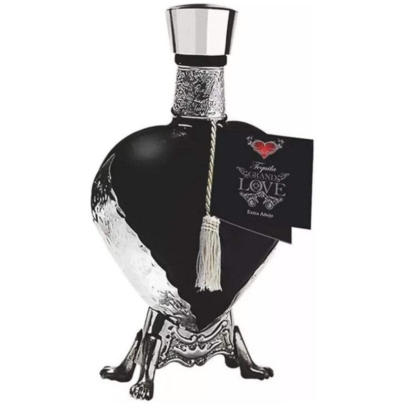 Grand Love Black Heart Anejo Tequila