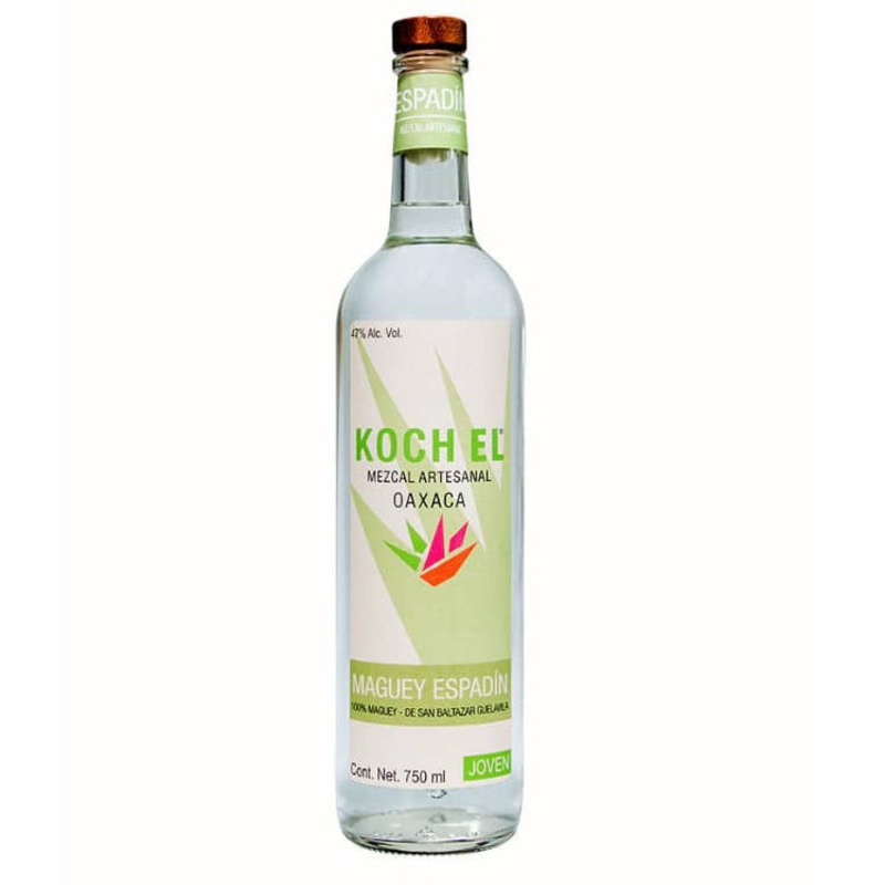 Koch El Mezcal Artesanal Joven Maguey Espadin De San Baltazar Guelavila 94