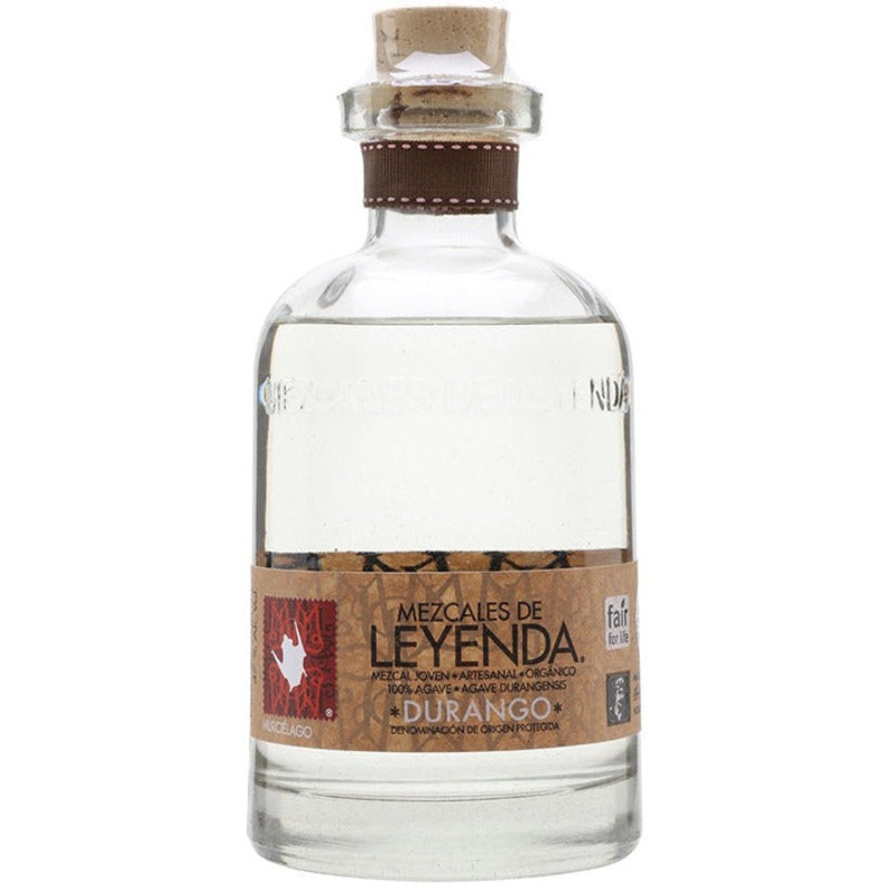 Mezcales De Leyendas Durango Maguey Cenizo Blanco Mezcal Artesanal 100% Agave