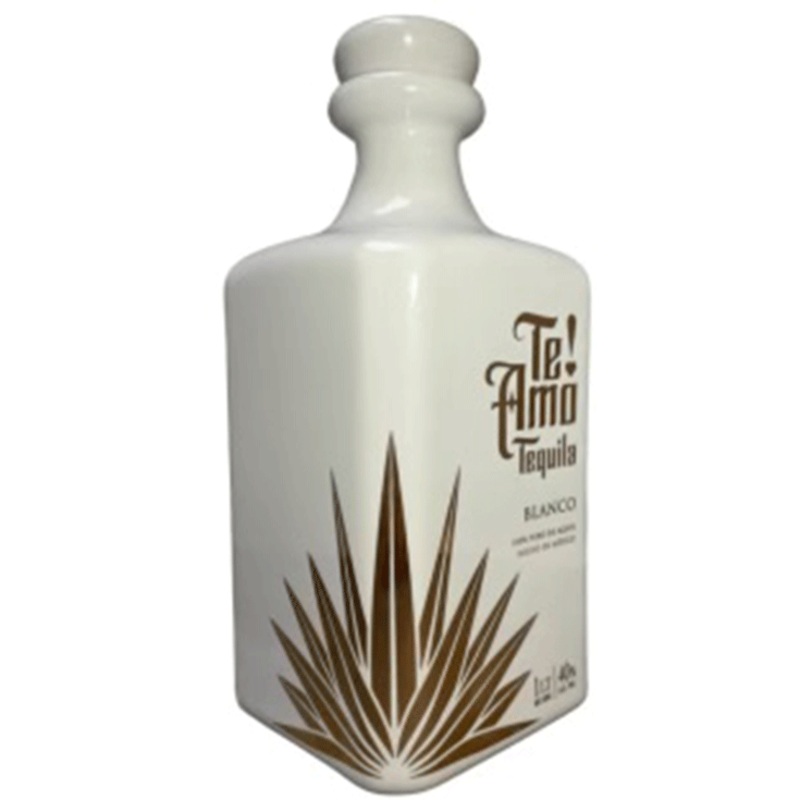 Te! Amo " Nom. 1459 " Ceramic Ultra Premium Blanco Tequila