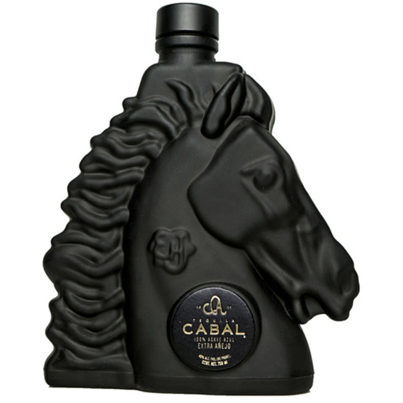 Tequila Cabal Extra Aejo Limited Edition Horse Head Bottle