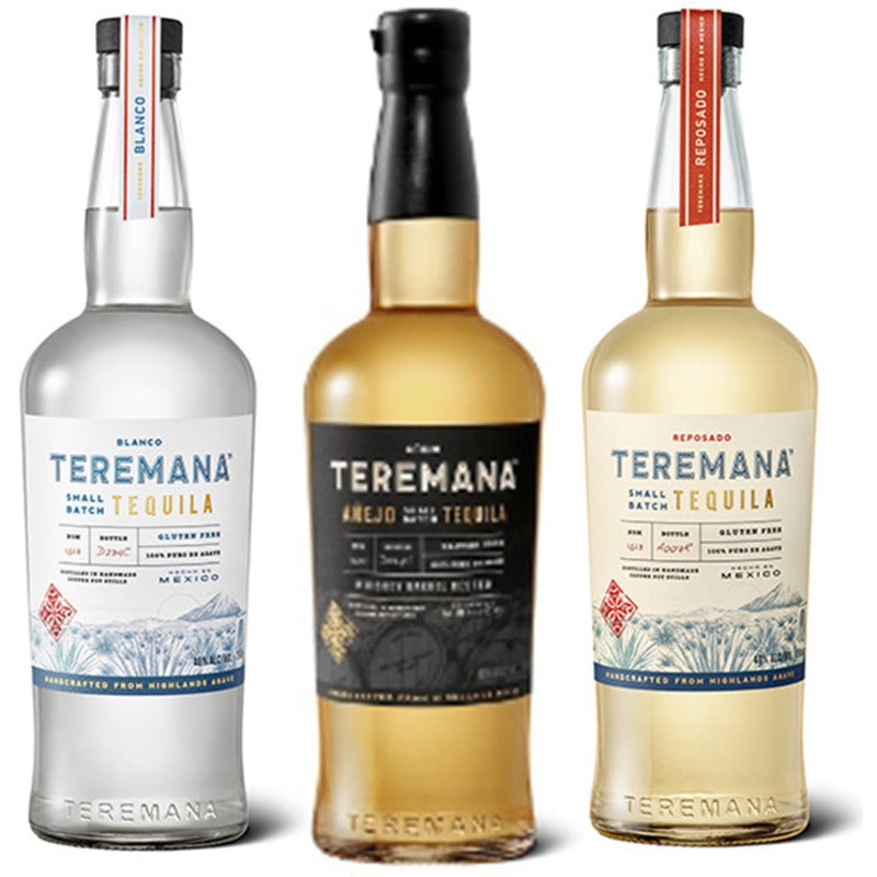 Teremana Blanco, Reposado, & Anejo Tequila Bundle