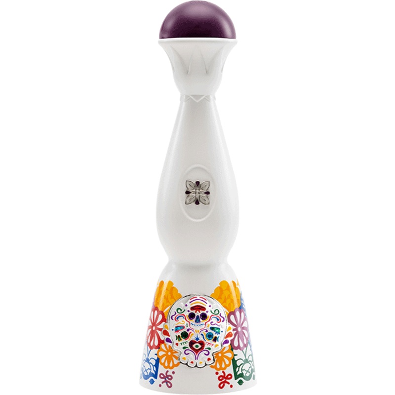 Clase Azul Tequila Da de los Muertos Limited Edition Colores 2022 with Glasses Set