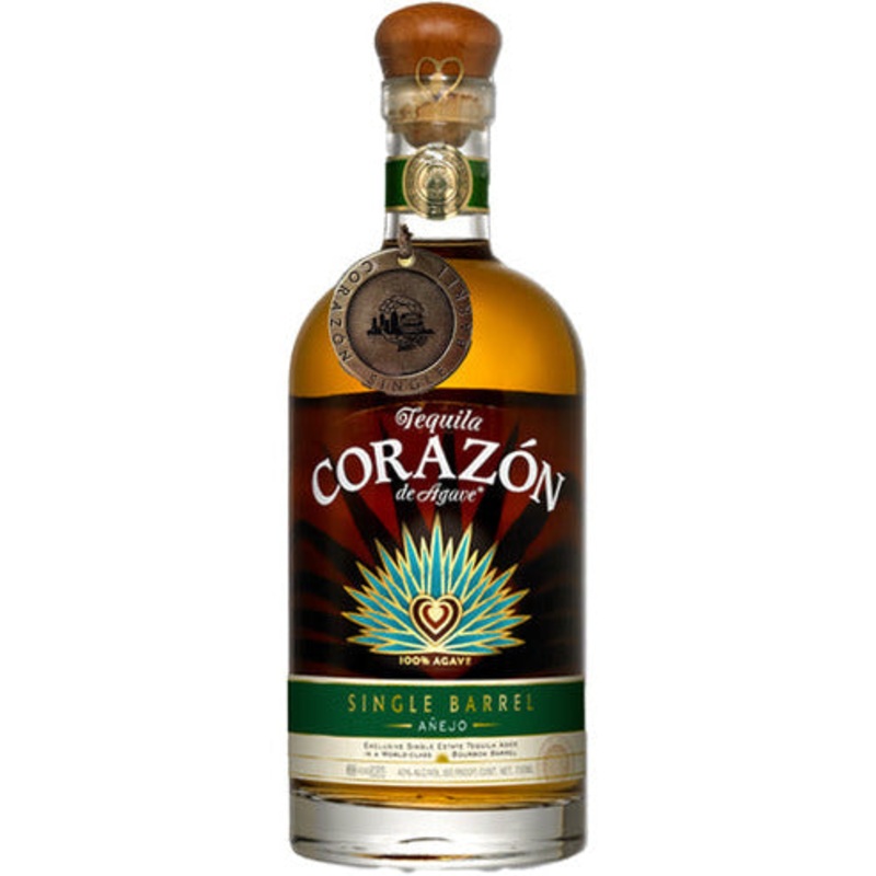 Corazon 'San Diego Barrel Boys' Single Barrel Anejo Tequila Aged in 1792 Bourbon Barrels