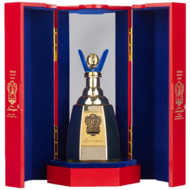 Lamborghini Anejo Tequila Gift Set