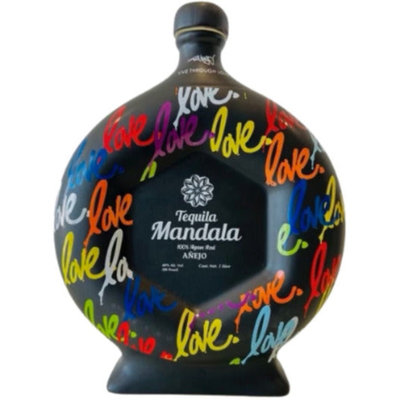 Tequila Mandala Anejo 2023 Live Through Love Edition  1L