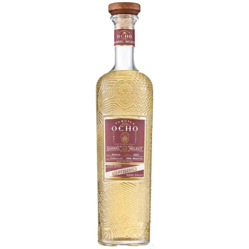 Tequila Ocho Anejo Aged in Old Fitzgerald Bourbon Barrels