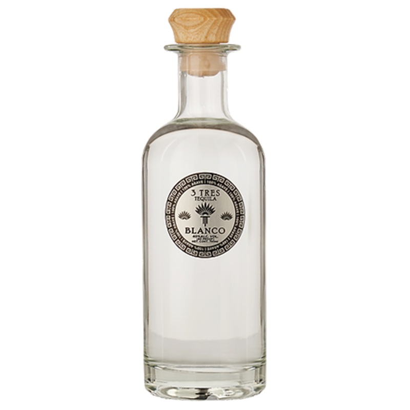 3 Tres Tequila Blanco 100% Agave
