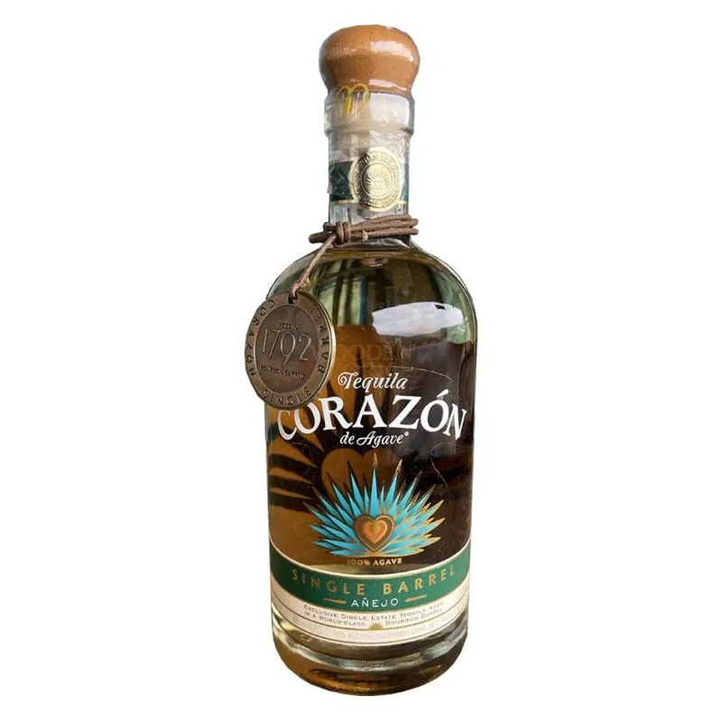 Corazon Single Barrel Anejo Tequila Aged in 1792 Bourbon Barrels