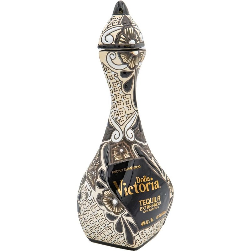 Doa Victoria Tequila Extra Anejo Black Bottle 750ml