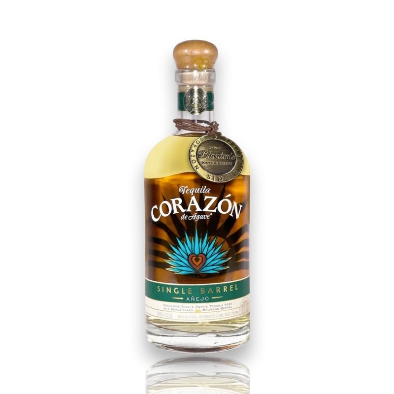 Corazon San Diego Barrel Boys Single Barrel Aged in Blanton's Bourbon Barrels Anejo Tequila 750ml