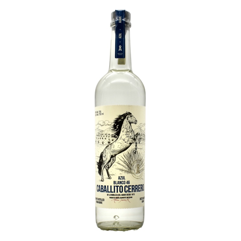 Caballito Cerrero Tequila Azul Blanco 750ml