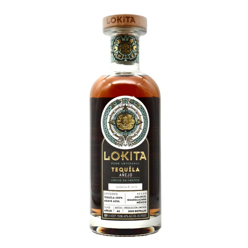 Lokita Tequila Anejo 750ml