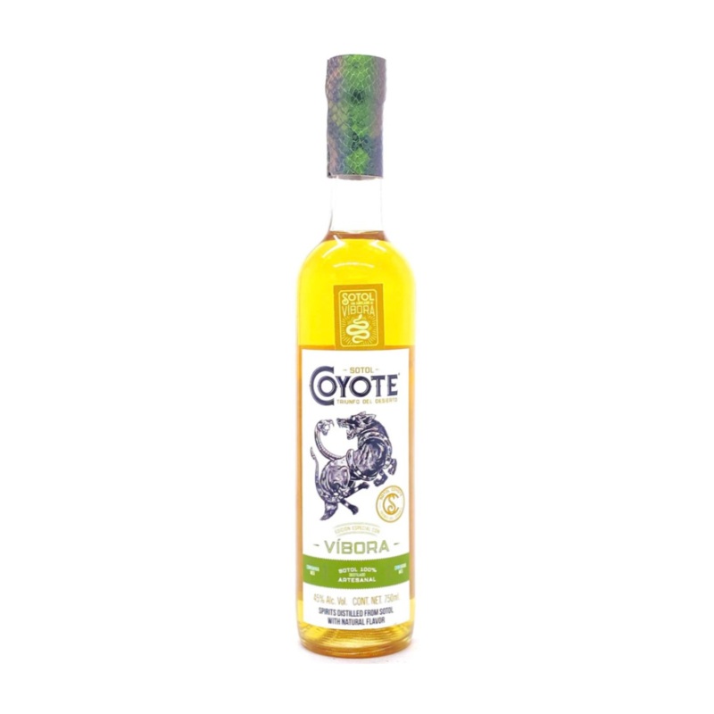 Sotol Coyote Triumfo Del Desierto Vibora 750ml