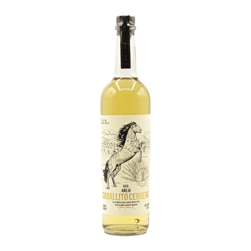 Caballito Cerrero Anejo Azul Tequila 750ml