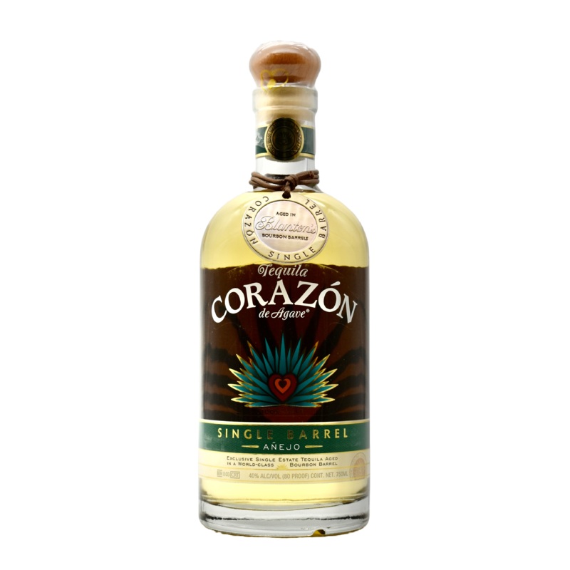 Corazon Tequila Single Barrel Anejo Blanton's 750ml
