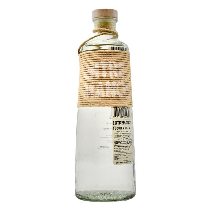 Entre Manos Tequila Blanco 700ml
