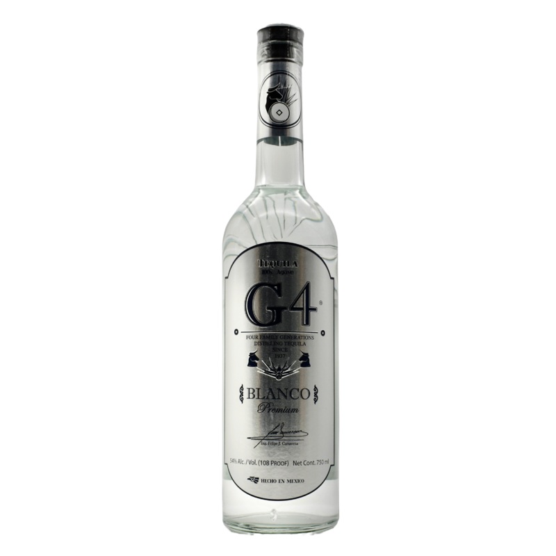 G4 Tequila High Proof Blanco 750ml