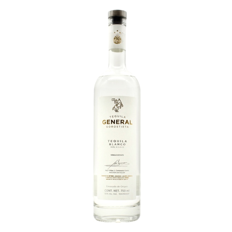 Tequila General Gorostieta Blanco 104pf 750ml