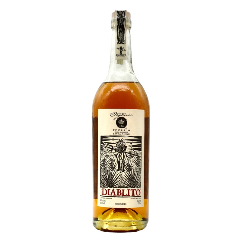 123 Tequila Extra Anejo Diablito 750ml