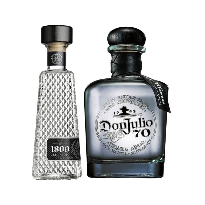 Don Julio 70 and 1800 Cristalino Bundle