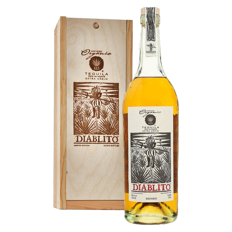 123 Organic Tequila Extra Aejo Diablito