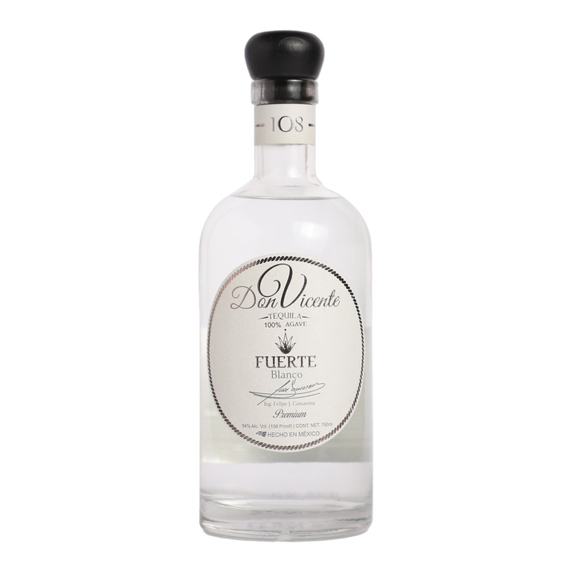 Don Vicente Fuerte Blanco 108 Proof