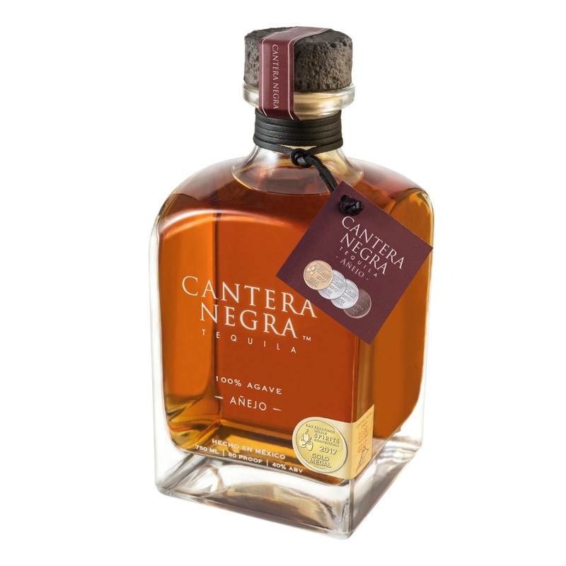 Cantera Negra Tequila Aejo 750ml