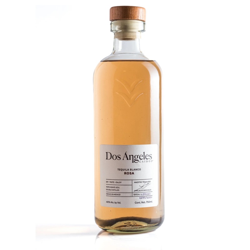 Dos Angeles Tequila Blanco Rosa 750ml