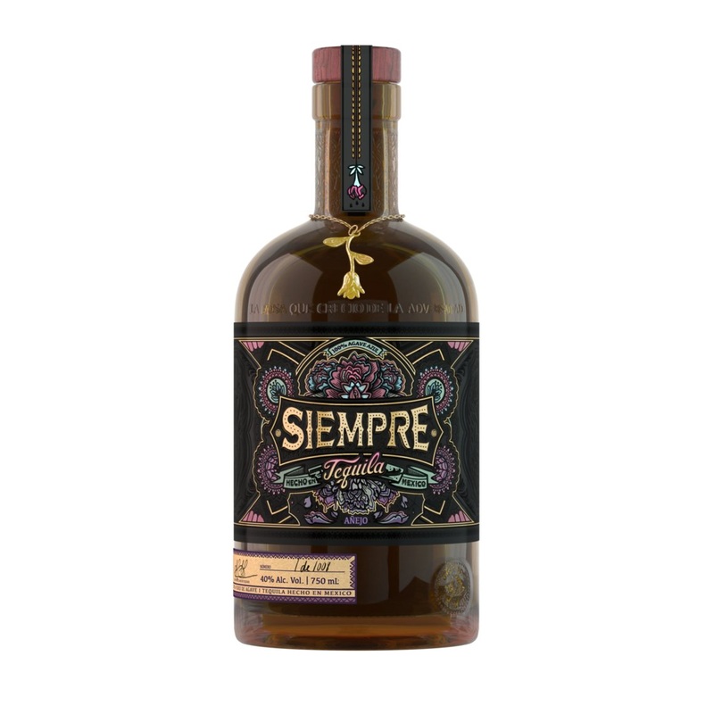 Siempre Tequila Aejo 750ml