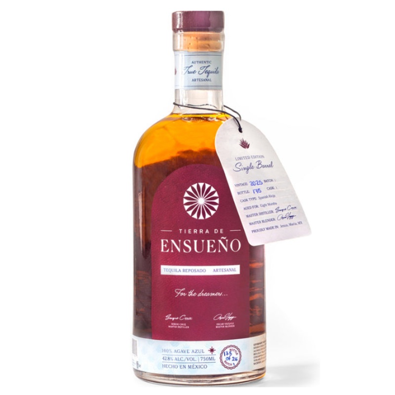 Ensueo Single Barrel Reposado Tequila (Spanish Rioja Cask) 750ml
