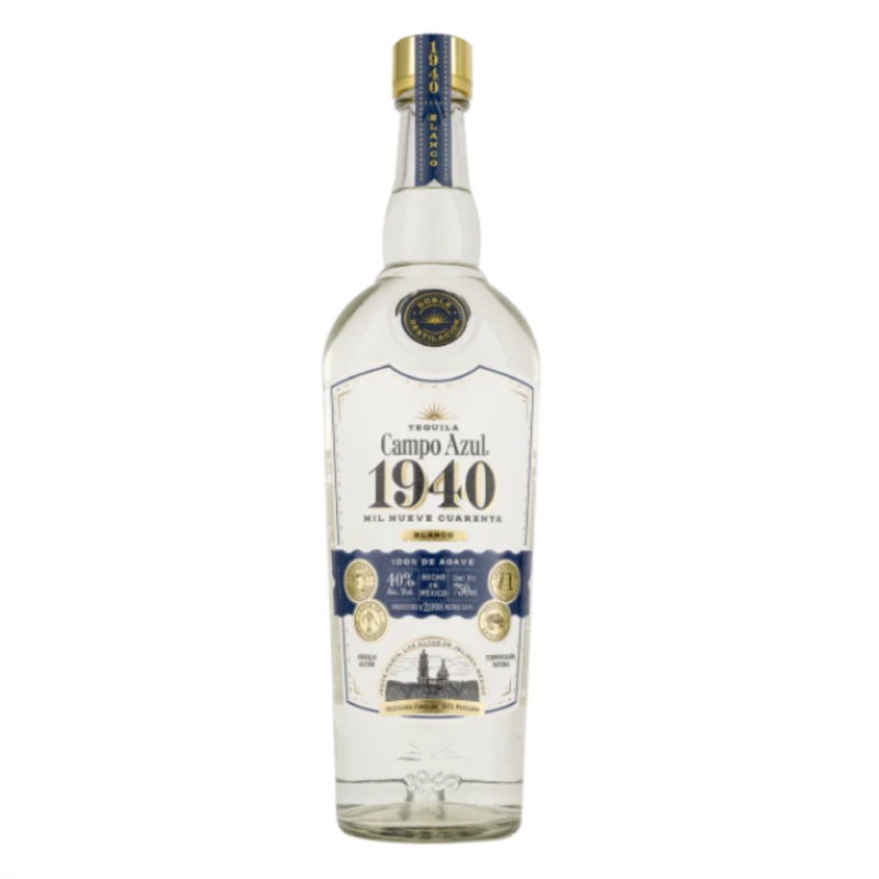 Tequila 1940 Casa Campo Azul Still Strength Blanco 750ml