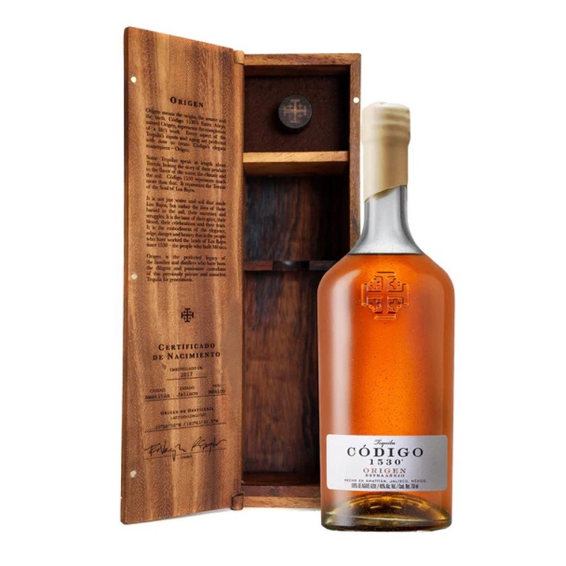 Cdigo 1530 Origen Extra Aejo 750ML