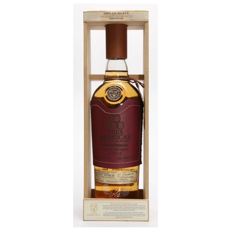 Tres Barricas Anejo 750ML