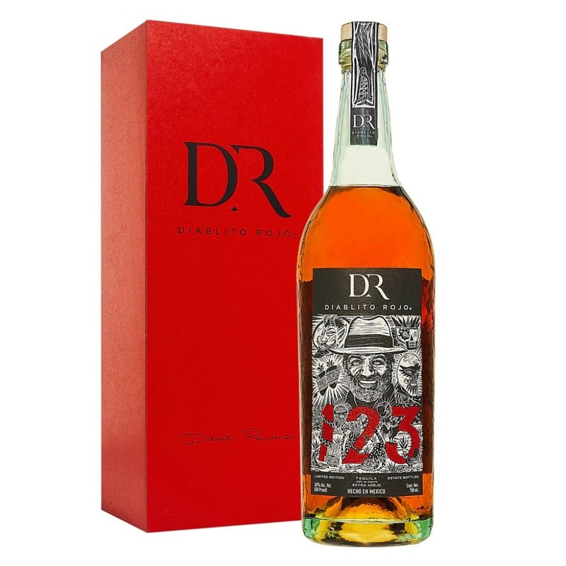 123 Organic Tequila Diablito Rojo Extra Aejo 750ML