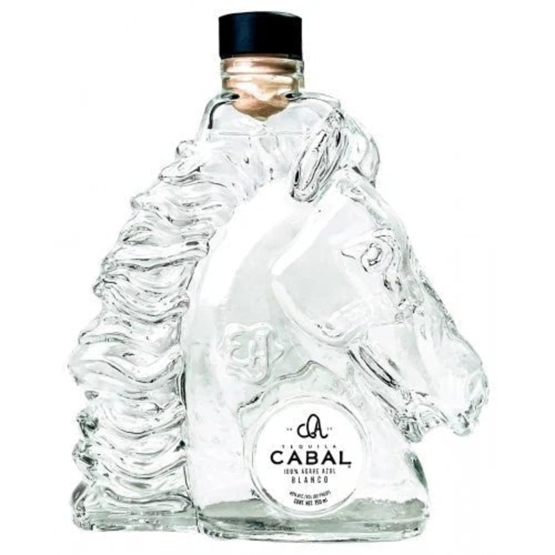 Cabal Botella De Caballo Blanco Tequila 100ML