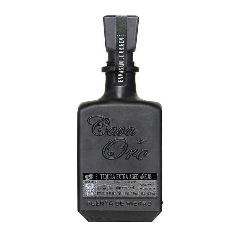Cava de Oro Extra Aged Aejo (Black) Tequila 750ML