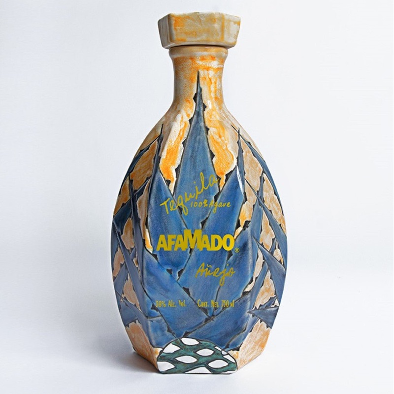 Tequila Afamado Ceramics Craft Aejo 750ml