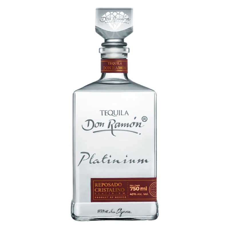 Tequila Don Ramn Platinium Cristalino Reposado by Pierce Brosnan