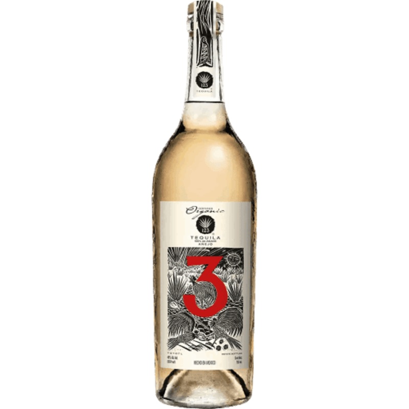 123 Certified Organic Anejo - 750ML