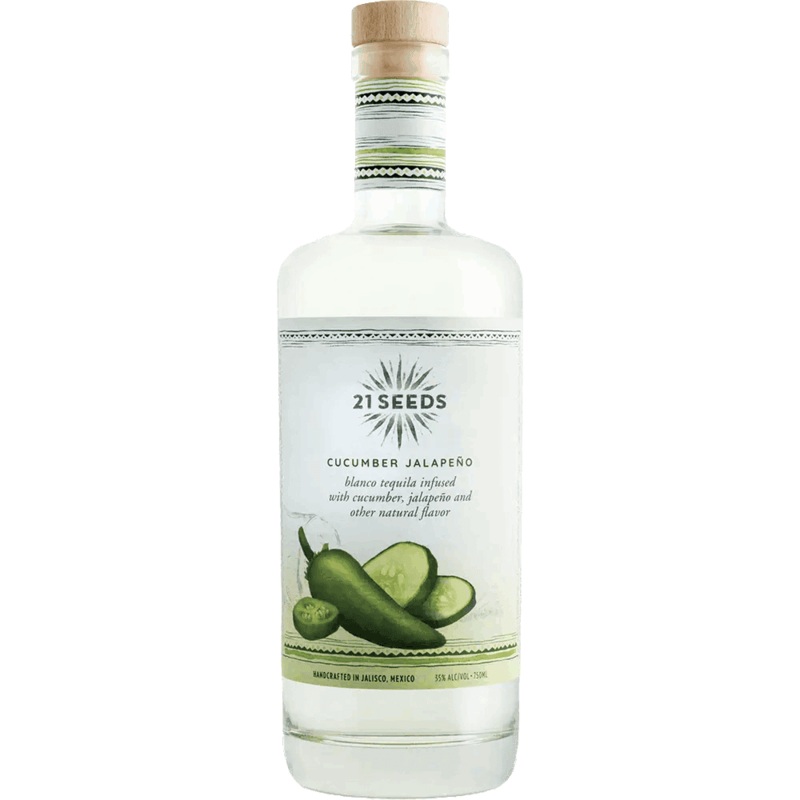 21 Seeds Cucumber Jalapeno - 750ML