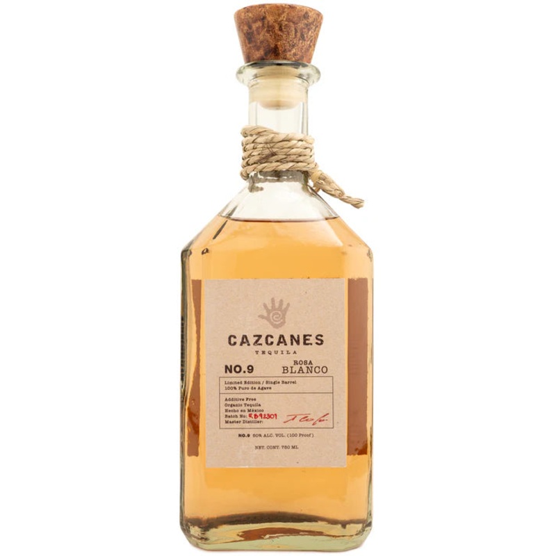 CAZCANES NO 9 TEQUILA ROSA BLANCO 750 ML